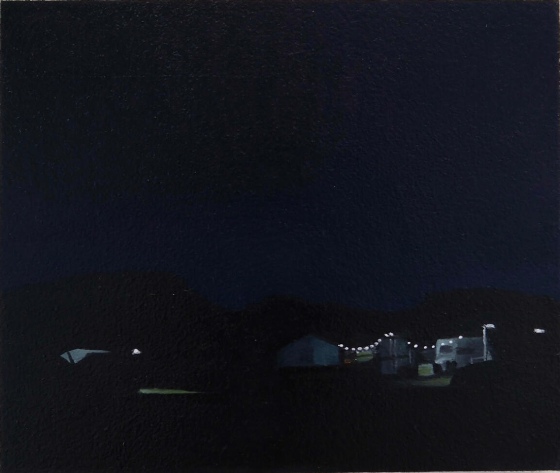 Iāll think about it - oil on canvas, 12.8 x 10.9cm, 2026 (Ā£225)