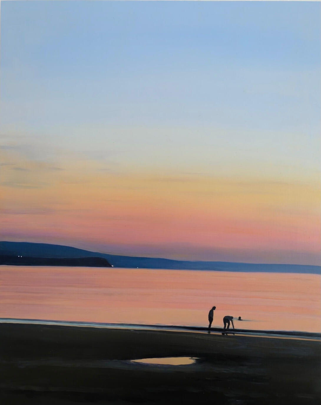 A summer spent - oil on canvas, 40.8 x 50.5cm, 2026 (Ā£450)